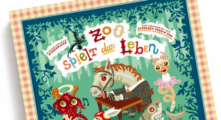 Zoo spielt das Leben Memoryspiel